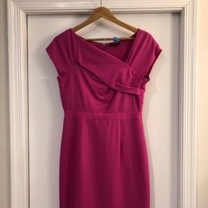 jcrew fuchsia dress